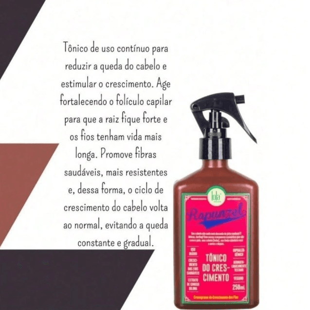 Rapunzel Tonico de Crescimento Lola 250ml